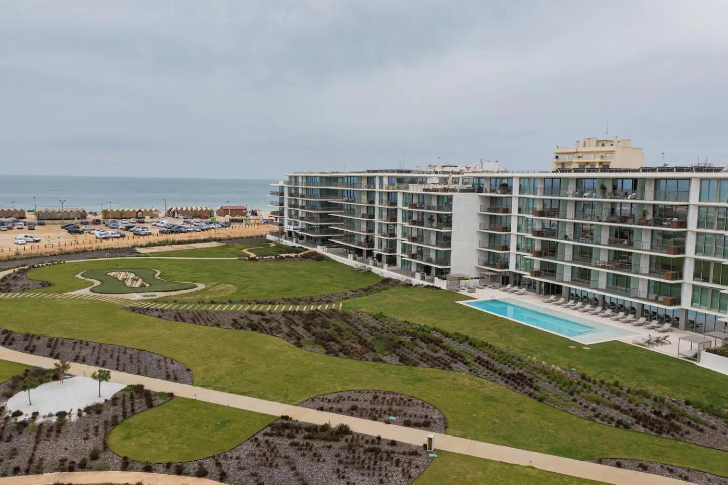 Bayline- Beachfront And Pool Armação de Pêra Dış mekan fotoğraf