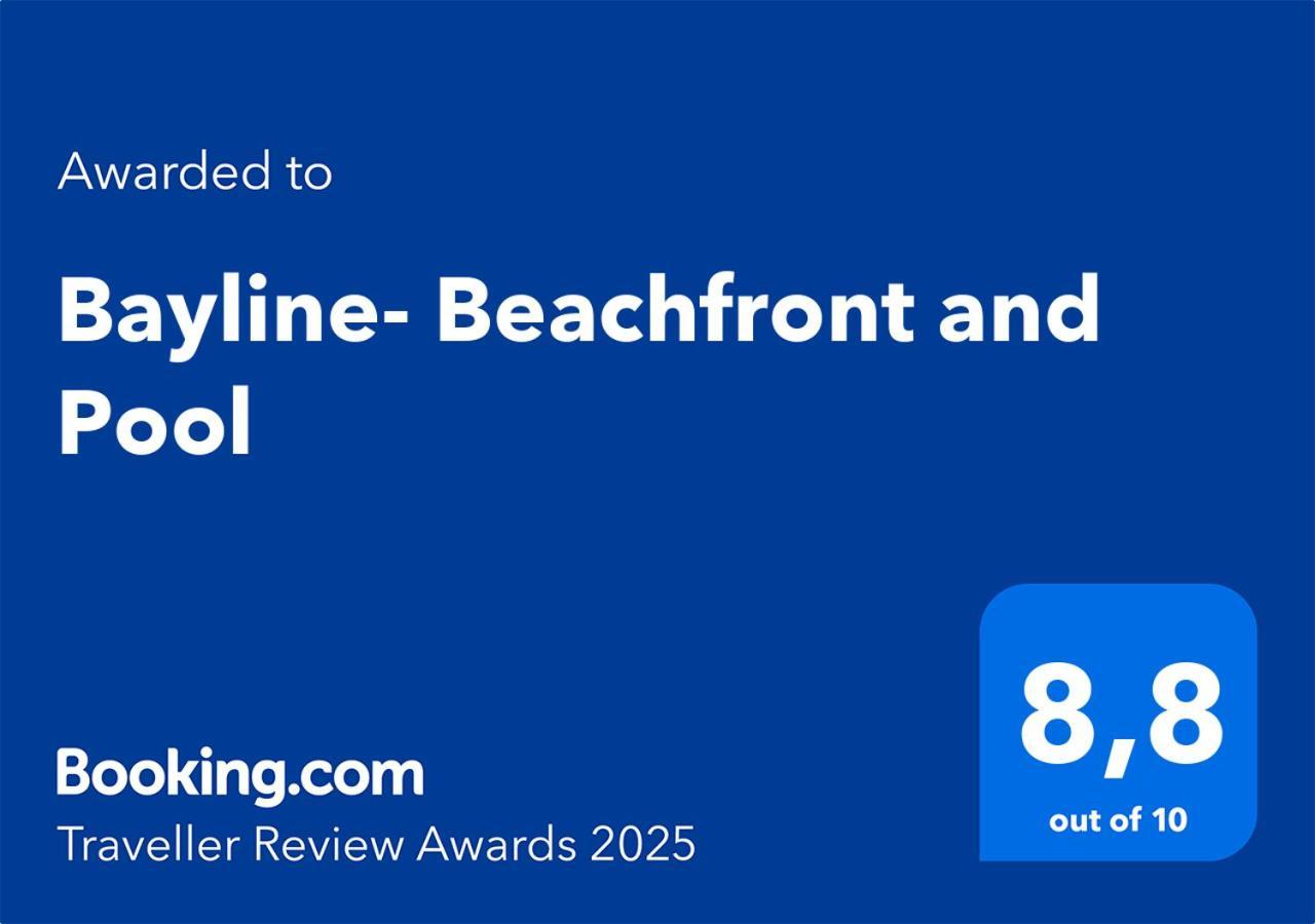 Bayline- Beachfront And Pool Armação de Pêra Dış mekan fotoğraf